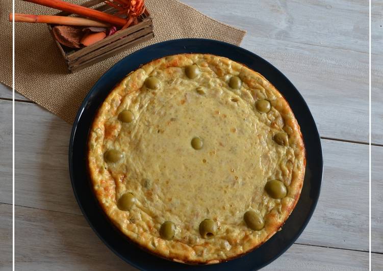 Quîche de atún y aceitunas con Thermomix