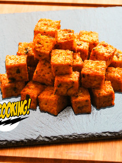 Una foto de Tofu Frito Especiado