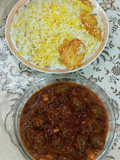 عکسی از دستور 🍛کله گنجشکی رب اناری🍛