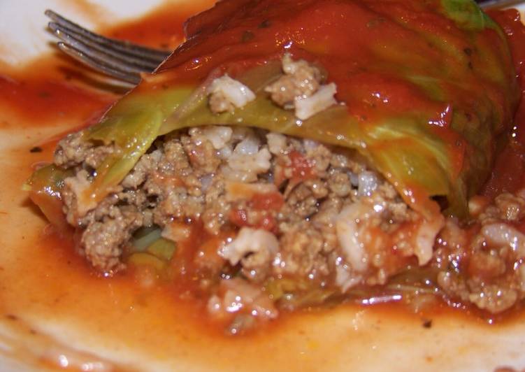 Recipe of Homemade Cabbage Rolls