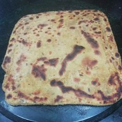 Left over dal Paratha A picture of Left over dal Paratha.