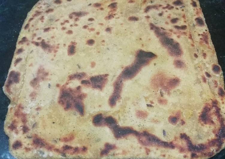 Simple Way to Make Perfect Left over dal Paratha