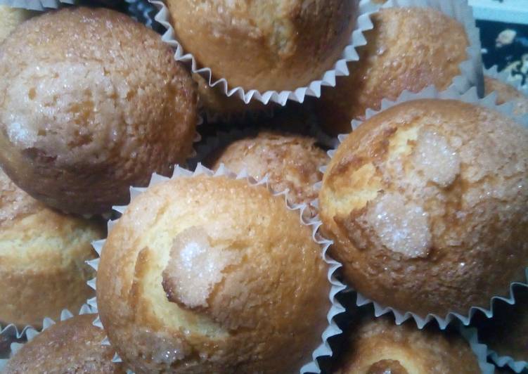Magdalenas  caseras, receta de nuestras abuelas