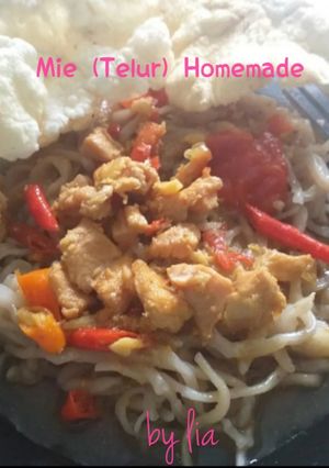 Foto resep Mie Ayam (telur) Homemade