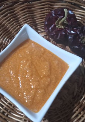 Una foto de Salsa romesco