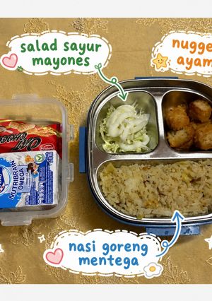 Foto resep Bekal Anak TK Nasi Goreng Mentega