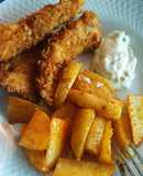 Fish and chips con salsa tártara!
