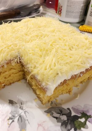 Foto resep Sponge Cake Keju