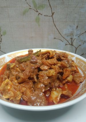 Foto resep Gulai Cincang Daging Kepala Sapi