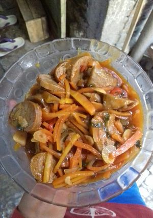 Foto resep Rolade asam manis mix wortel