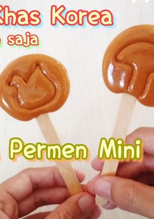 Foto resep Dalgona permen mini