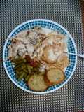 Chicken Parmesan With Spaghetti and Garlic Bread
