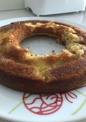 Una foto de Tarta de avena y manzana 🍎