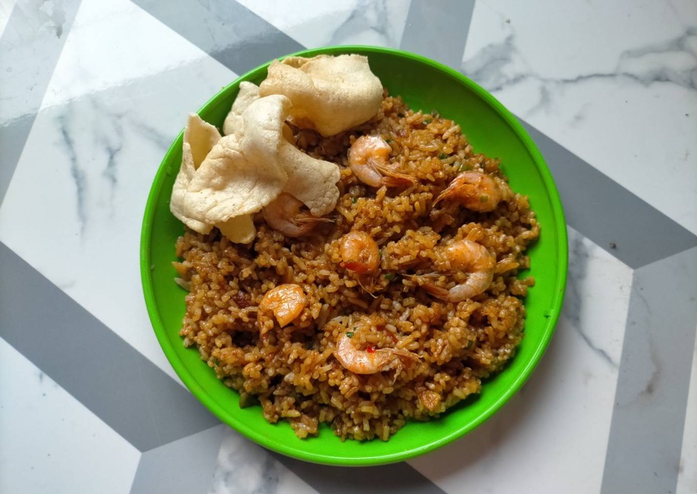 Nasi Goreng Udang : Quick Prepare for Breakfast