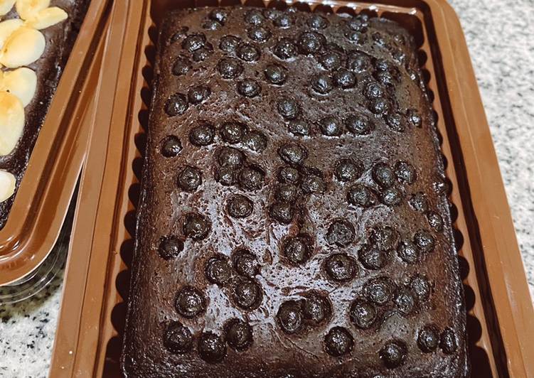 Cara mudah Menyiapkan Fudgy Brownies // recook resep kak @michellealv // (oven toaster recipe), Sempurna