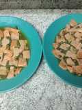 Carpaccio de salmón