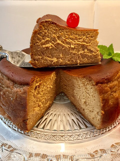 Una foto de Tarta de queso y Dulce de leche