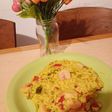 Risotto cremoso de camarones 🍤🍤🍤