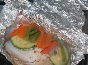 Una foto de Filete de pescado a la plancha