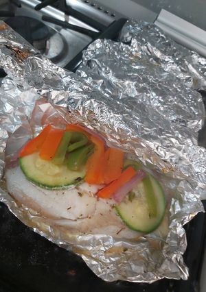 Una foto de Filete de pescado a la plancha