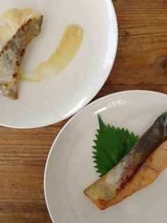 A picture of Kyoto saikyo yaki cod&salmon.
