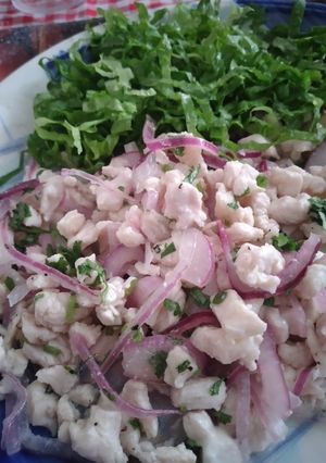 Una foto de Ceviche de Pollo