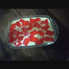 A picture of Three colour sandwich Custard.
