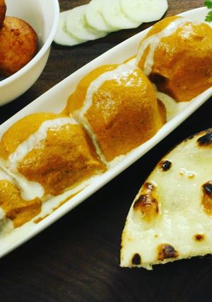 A picture of Malai kofta.