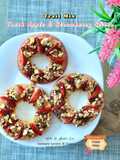 Fresh Apple & Strawberry Trail Mix Slices