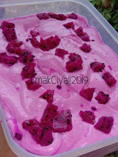 Foto resep Ice cream buah naga