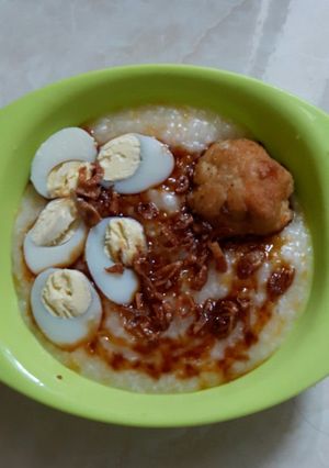 Foto resep Bubur Santan Wortel (Magicom)