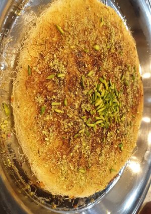 صورة لوصفة كنافة عثملية بالجبن
