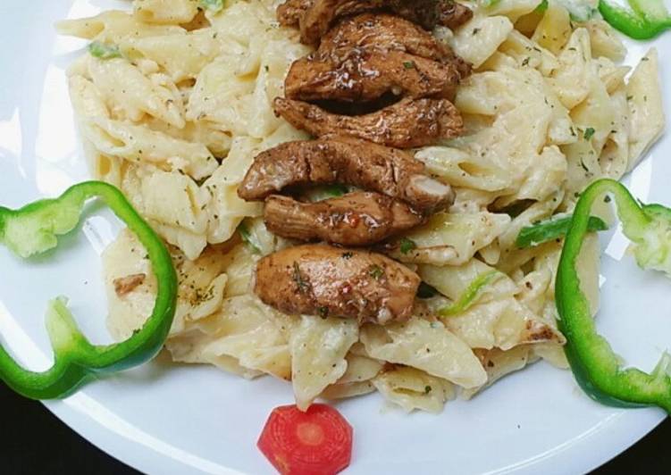 Recipe of Favorite Alfredo pasta