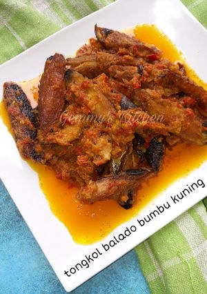 Foto resep Tongkol Balado bumbu kuning