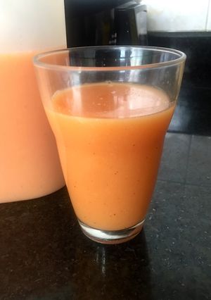 A picture of Watermelon Passion n Orange Juice.
