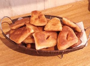 Una foto de Sopaipillas con bicarbonato