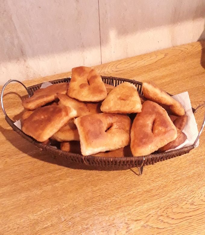 Una foto de Sopaipillas con bicarbonato