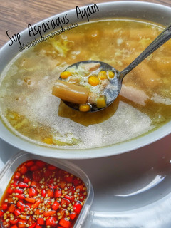Foto resep Sup Asparagus Ayam