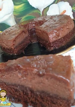 Foto de Bolo pudim de chocolate