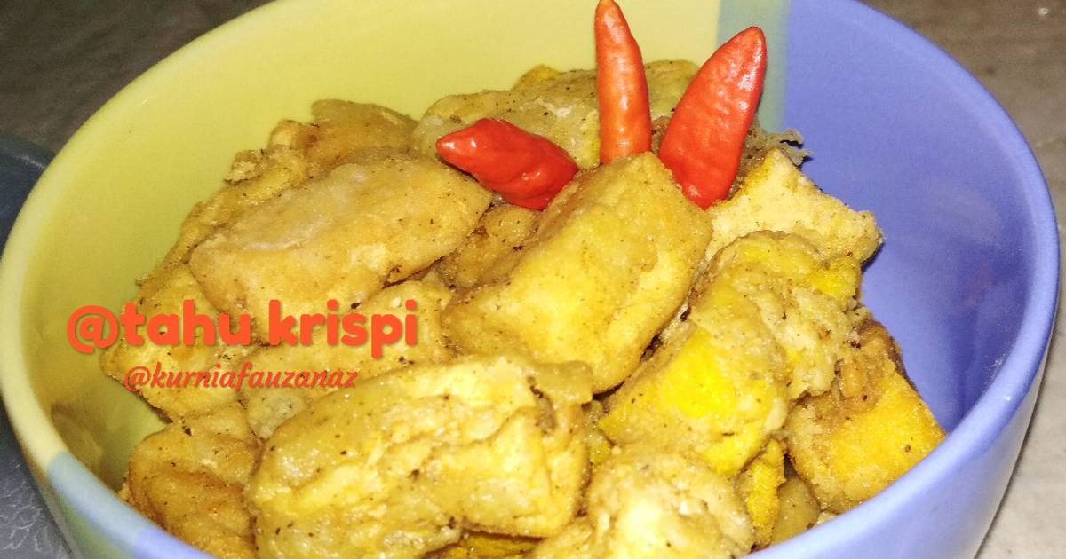 Resep Tahu Krispi Kres Oleh Kurnias Kitchen Cookpad