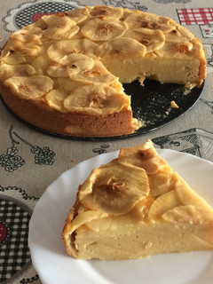 Una foto de Tarta de manzana