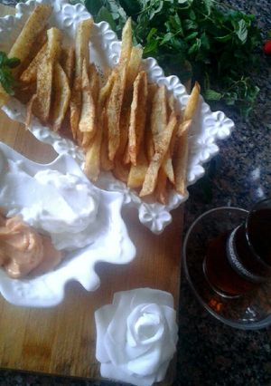 صورة لوصفة سر البطاطا 🍟 المقليه المقرمشه 👌