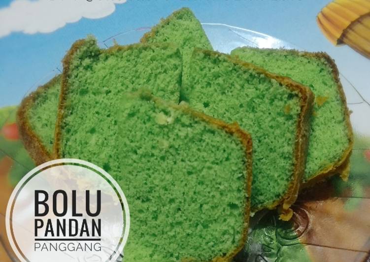 Anti Ribet, Membuat Bolu Pandan Panggang enak dan mudah