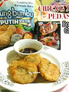 Foto resep Cireng Nasi Pedas Bon Cabe KOBE (Tepung Bumbu Putih)