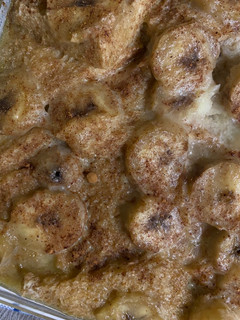 Foto resep Non Dairy Banana Bread Pudding