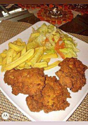 Una foto de Pollo al estilo KFC