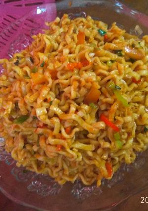 Foto resep Mie pedas rempah