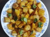 மரவள்ளி கிழங்கு மசாலா(Tapioca masala recipe in tamil)