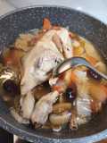 Simple Chinese chicken soup without water