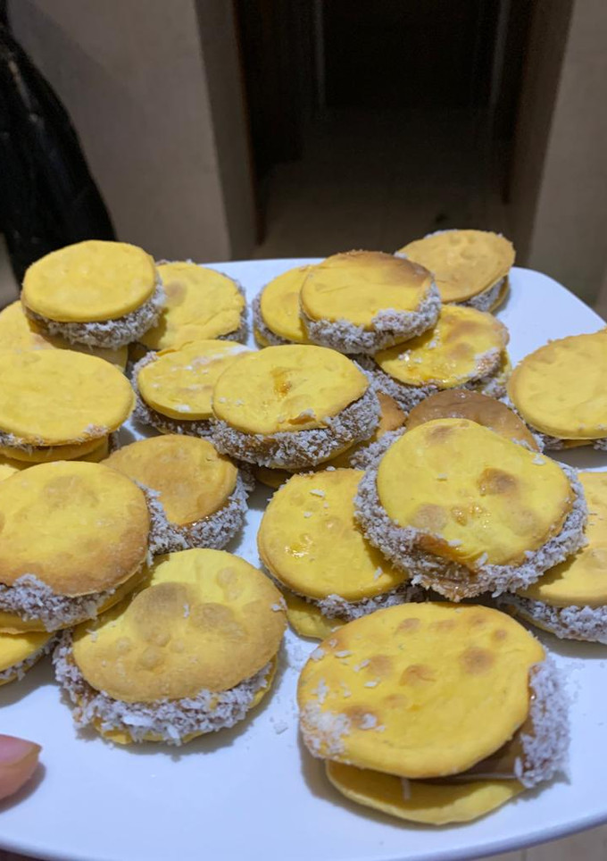 Una foto de Alfajores chilenos